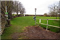 Milton Keynes Boundary Walk goes through the village playground