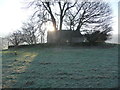 ST4698 : Kilgwrrwg church on a January Sunday morning by Jeremy Bolwell