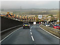 SP4805 : Oxford Southern Bypass Road (A34) at Botley by David Dixon