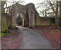 Grade II* listed Almonry Gateway, Standish