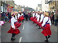 TL2697 : Dancing in the street - Whittlesea Straw Bear Festival 2013 by Richard Humphrey