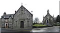 H4472 : Trinity Church Hall and Presbyterian Church,Omagh by Kenneth  Allen