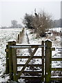 Footpath into Lathbury