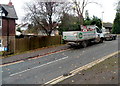 Japanese Knotweed Control vehicle, Chepstow 