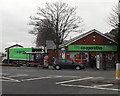 The Co-operative Food store and lorry, Colcot Road, Barry