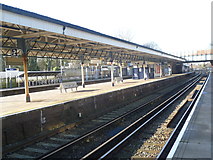 TQ2275 : Barnes station by Marathon