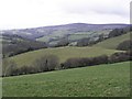 View from Stowey towards Dunkery Beacon