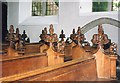 St John the Baptist, Danbury - Pews