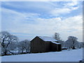 Stone Barn above Holden Beck