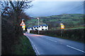 The A487 entering Talybont