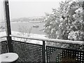 Snowy view, Bitterne Manor Park