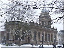 SP0687 : Birmingham Cathedral in the snow by John M