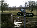 Crossing Lyneham Road on the Oxfordshire Way