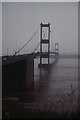 ST5689 : Severn Bridge from Aust Services by Christopher Hilton
