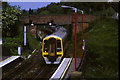 Train arriving at Honiton