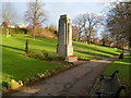 Park Gardens War Memorial, Stroud