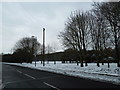 Looking north-east in Wakefords Way