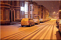 J5082 : Snowfall, Bangor by Rossographer
