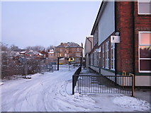 TA0831 : The rear of buildings on Cottingham Road, Hull by Ian S