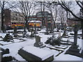 The churchyard, Christ Church, Doncaster