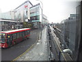 Ariel Way running parallel to the London Overground rail track