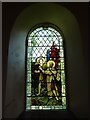 NY5057 : The Parish Church of St Mary Magdalene, Hayton, Stained glass window by Alexander P Kapp