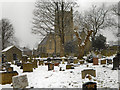 SD7507 : St Matthew's Church and Graveyard, Little Lever by David Dixon