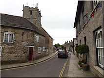SY9682 : West Street, Corfe Castle by Phil Champion