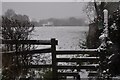 Mid Devon : Snowy Footpath