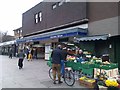 Fruit and veg stall outside Stockwell tube station