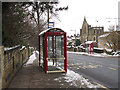 Bus stops on Free School Lane