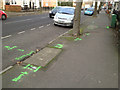 Mapping cable TV, east on Emscote Road CV34