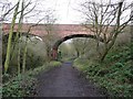 Bridge over two disused railways