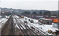 South Wales main line at Ebbw Junction, Newport