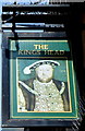 The Kings Head pub sign, Dursley