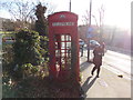 A K6 telephone box looking rather sorry for itself at the corner of London Road and Sydenham Hill #2