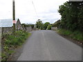 Newly resurfaced section of Mill Road