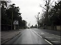 Evesham Road in the rain