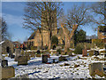 SD7507 : Little Lever, St Matthew's Church and Graveyard by David Dixon