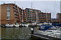 Waterside apartments at Port Solent