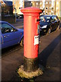 TL1313 : Queens Road George V Postbox by Geographer