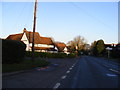TL1312 : B487 Redbourn Lane & the White Horse Public House by Geographer
