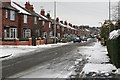 Trent Street in the snow