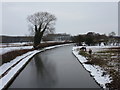 SJ9924 : Pasturefields: a frozen Trent & Mersey Canal by Chris Downer
