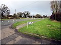 SJ3872 : Junction of the A5117 and Bridle Lane by Jeff Buck