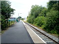 Along Llangadog railway station