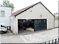 A glimpse inside Dursley Garage service and repairs area