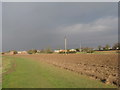 View towards River Farm and Keddington Corner Farm