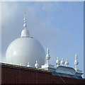 Sikh temple (detail) in Blakenhall, Wolverhampton