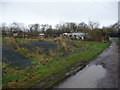 Part of the farmyard at Barn Farm, Llanwern